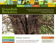 Tablet Screenshot of greenlink-berkshire.org.uk